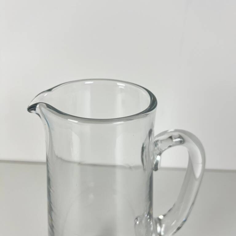 Rare Ancien Grand Broc à orangeade, pichet, pot à eau Baccarat estampillé C