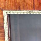 Small display cabinet in blonde mahogany veneer, Louis XVI style – 19th century.