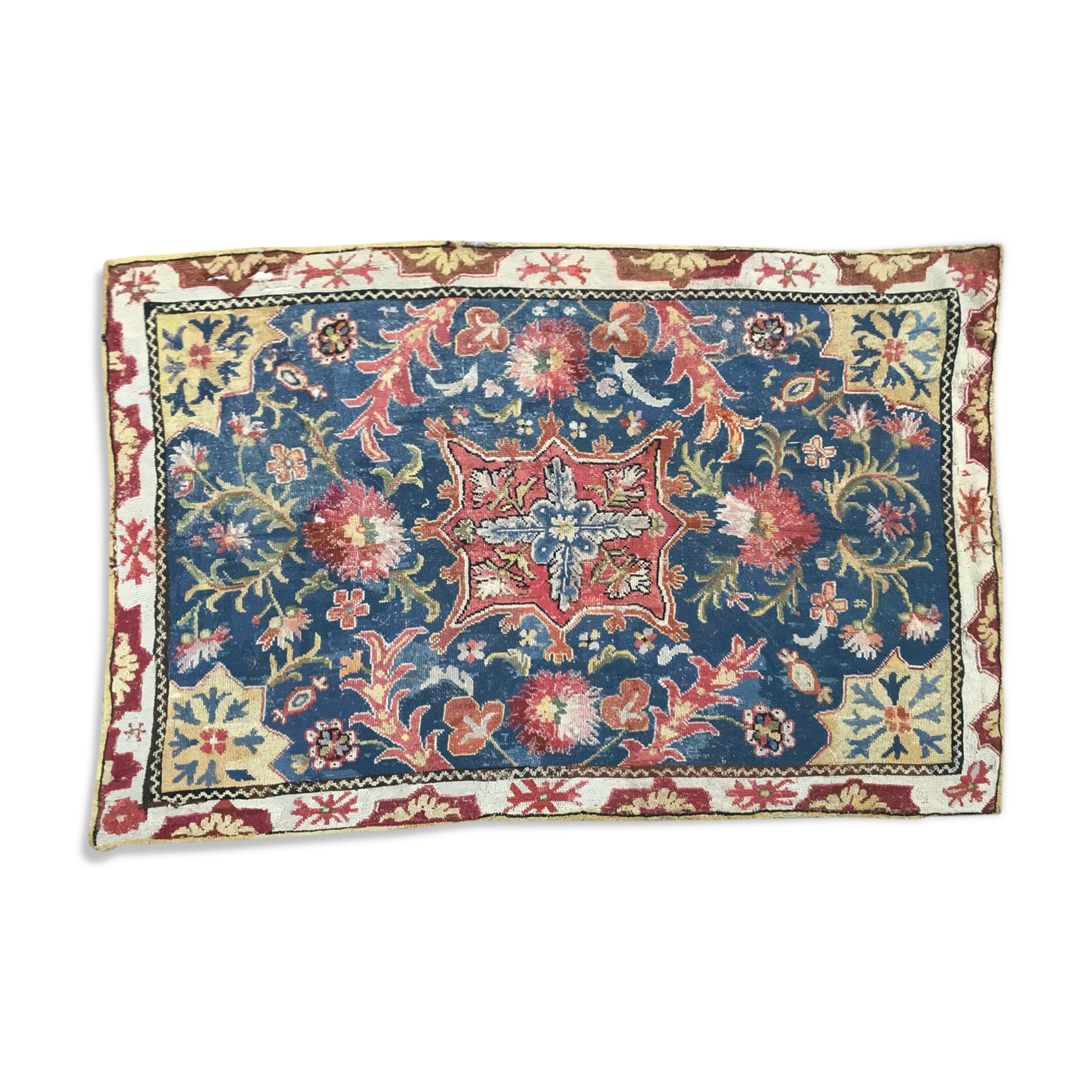 Ancient Portuguese dot rugiola 168x258 cm