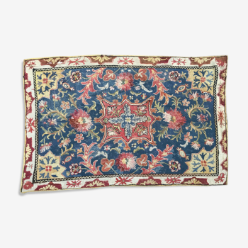 Tapis ancien portugais point arraiola 168x258 cm