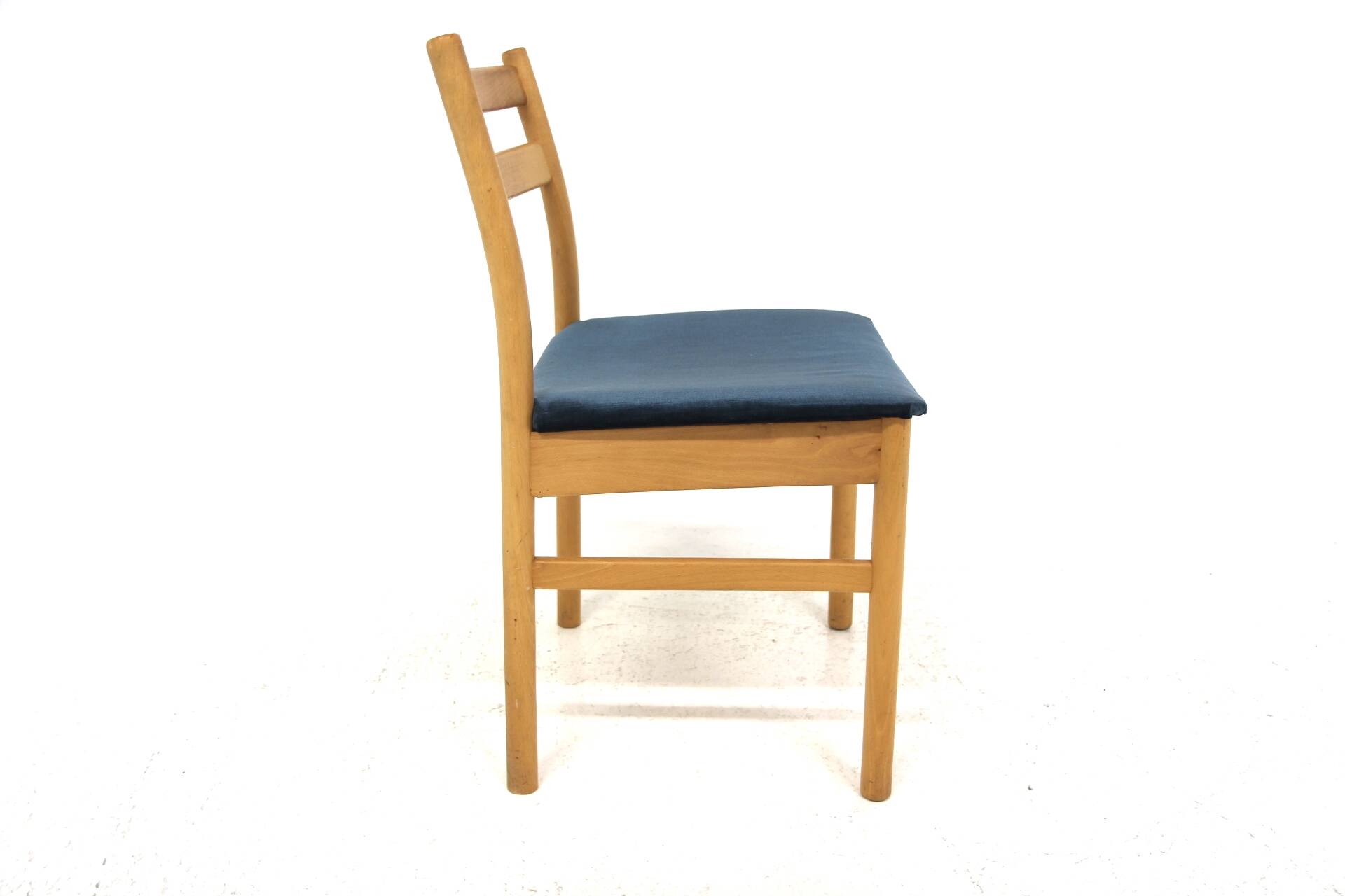 Set of 4 Scandinavian beech chairs, Sweden, 1960
