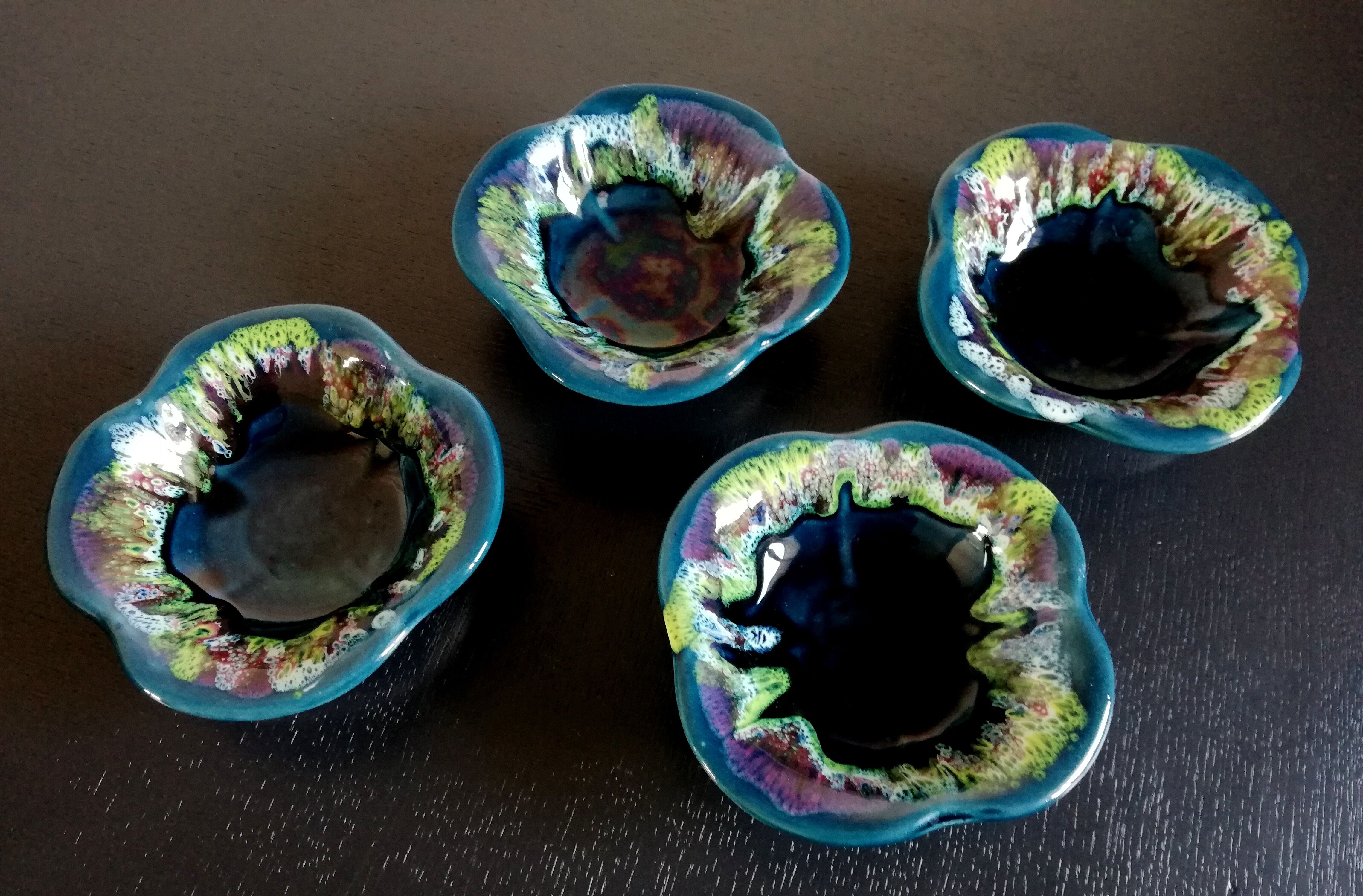 Set 4 Vallauris cups