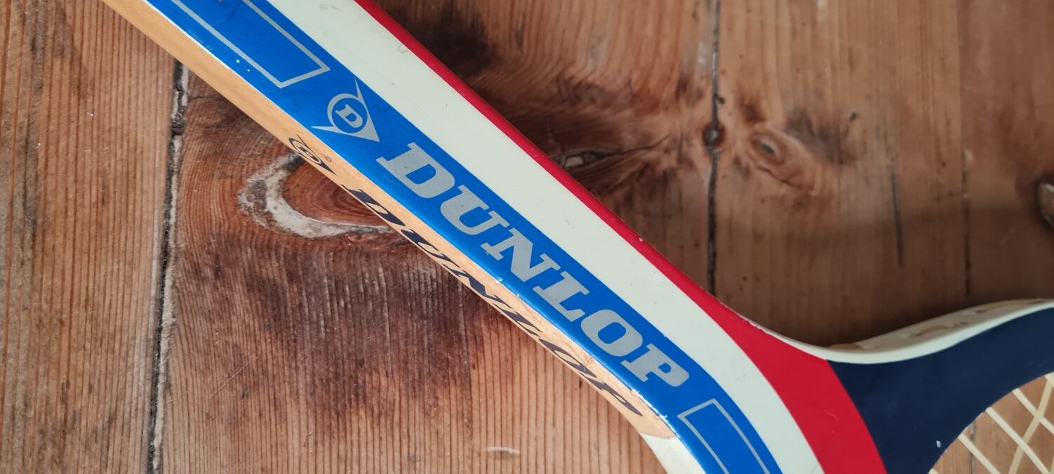 Dunlop vintage tennis racket