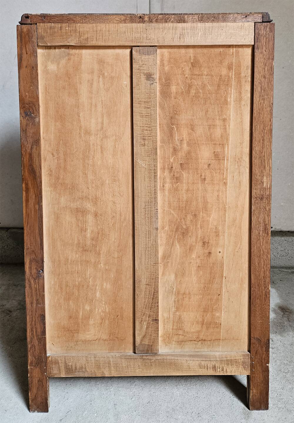 Weekly chest of drawers, art deco, mustache foot, vintage, 30s/40s