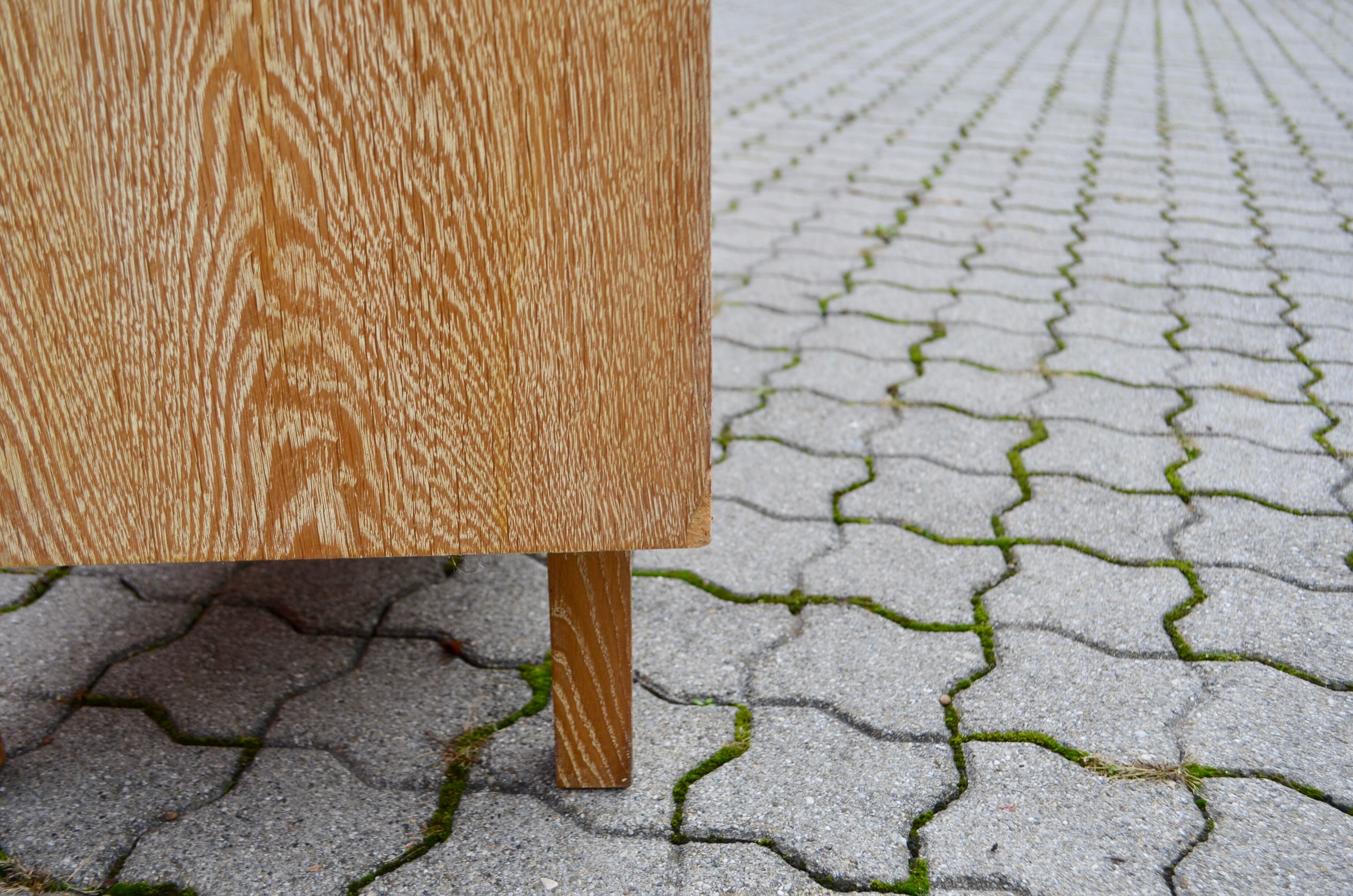 Mid century danish 60s sideboard white oak