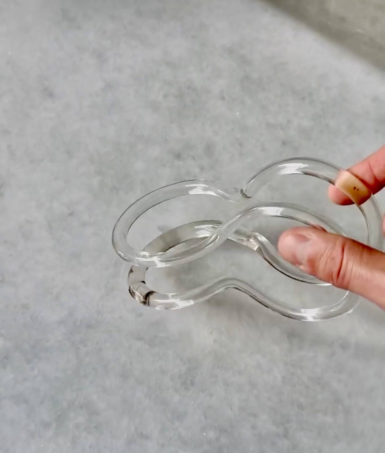 Angelo Mangiarotti Murano glass ceiling light model Giogali