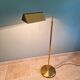Articulated brass floor lamp, Hollywood Regency style, 1970s-80s.
