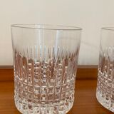 Christmas Pop-up 2022 - Trio of cut crystal whisky glasses