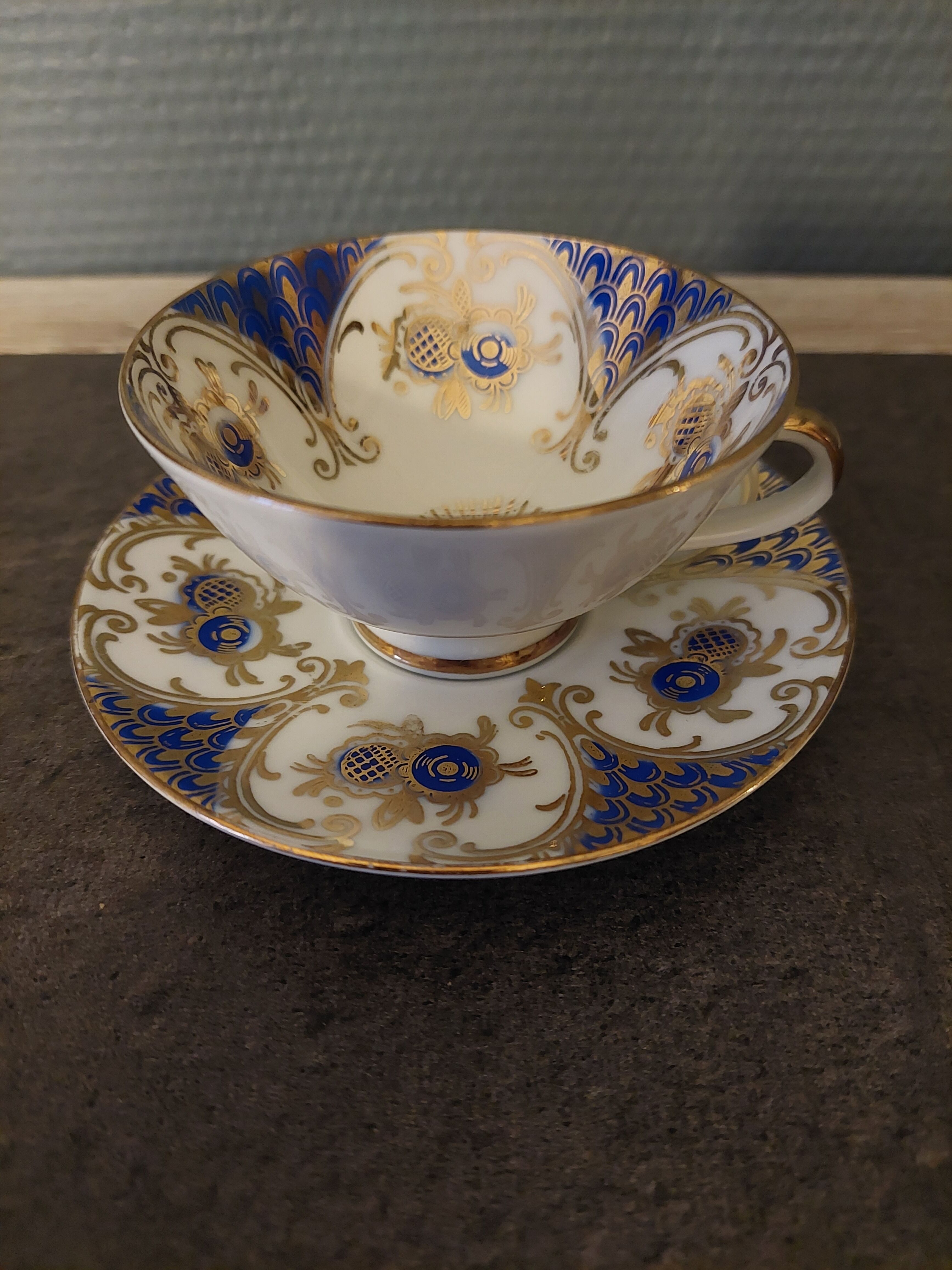 Old tea cup Bareuther Waldsassen Bavaria