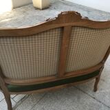 Walnut Louis XV style seat