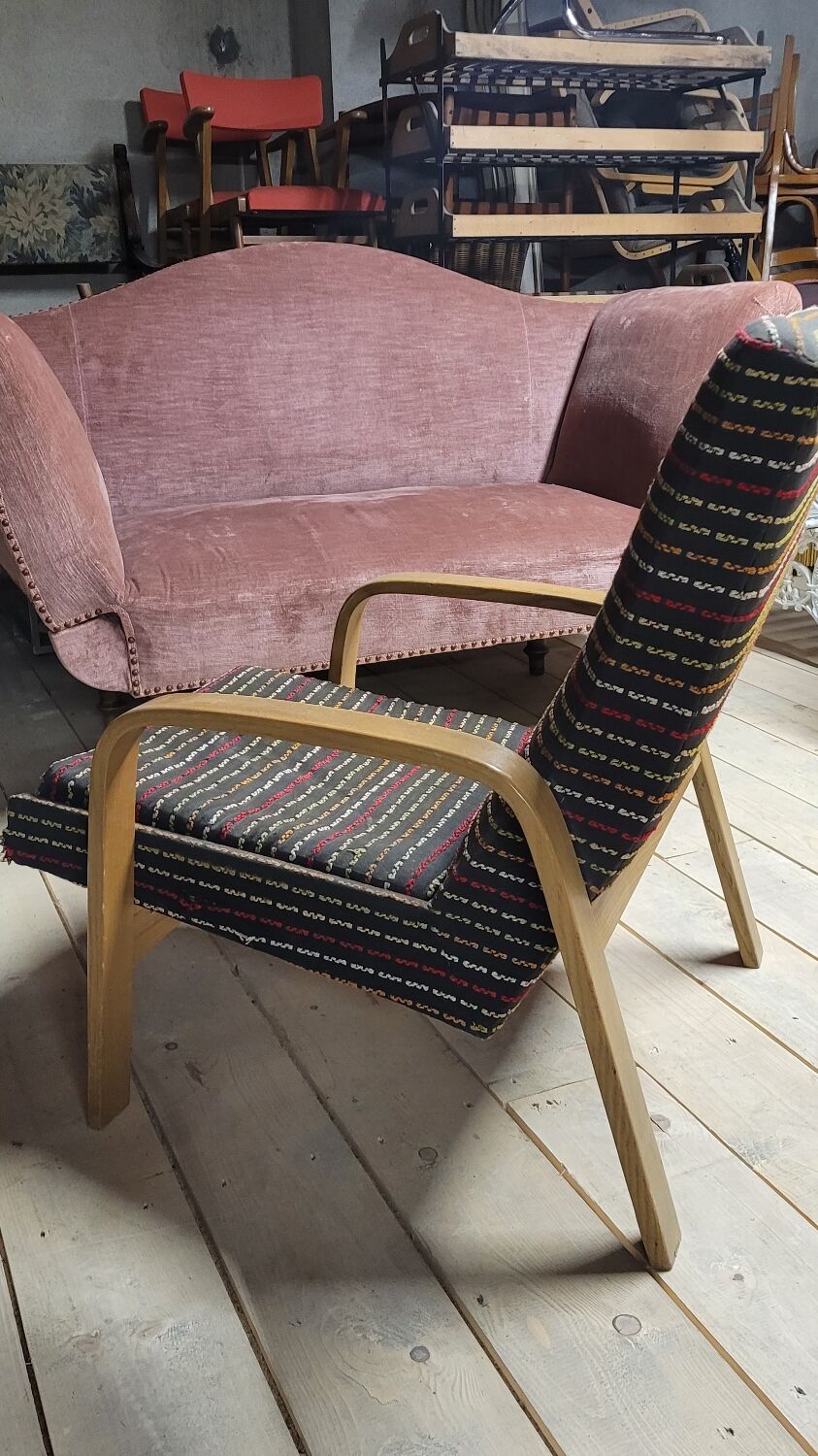 Steiner armchair by ARP, 1950s vintage