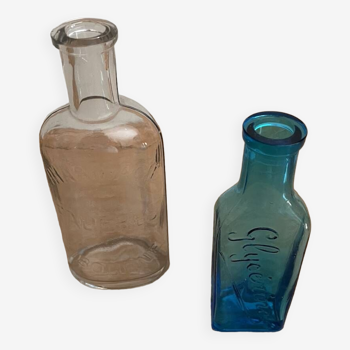 Old pharmacy bottles