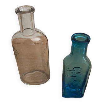 Old pharmacy bottles