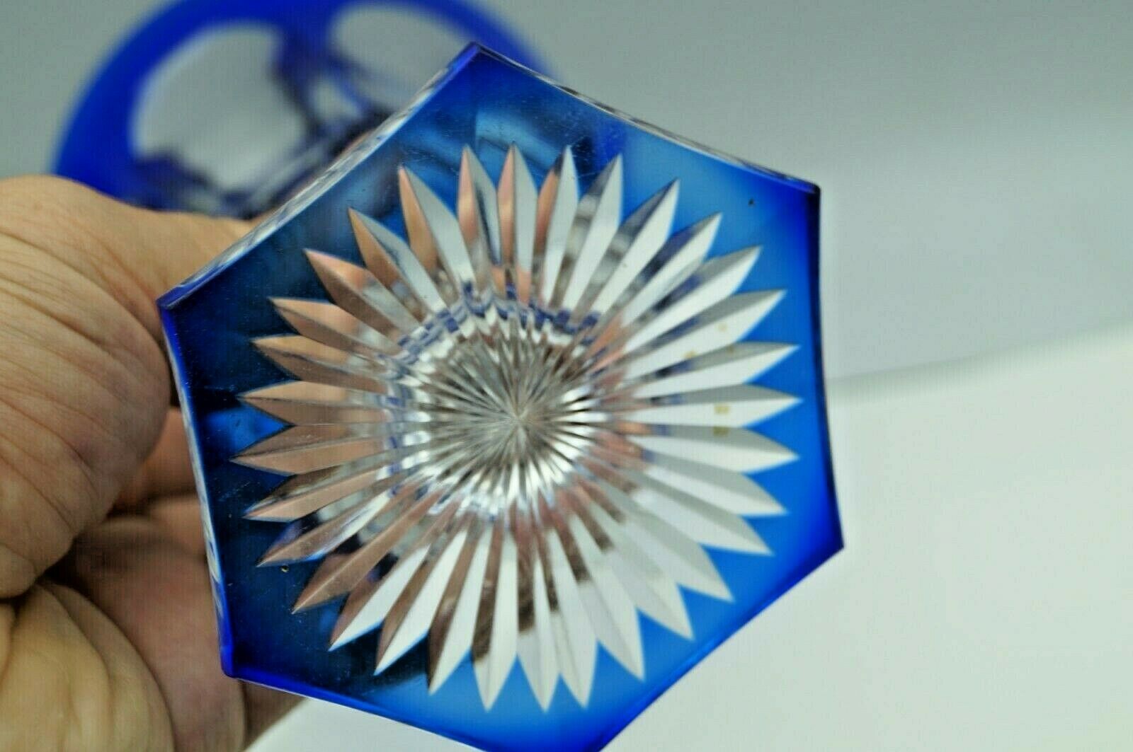 St-Louis crystal wine glass