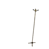 Lampadaire en bronze bambou XIXe siècle