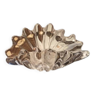 Moulded crystal bowl – 1950s style