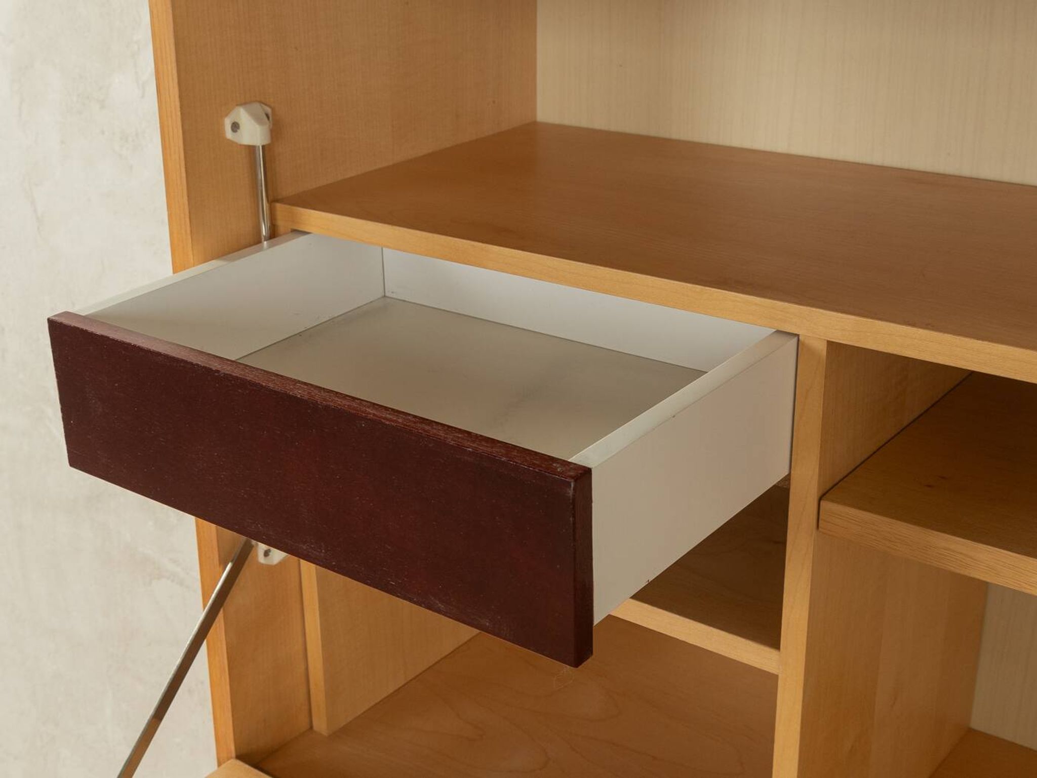 1960s two-piece secretary desk