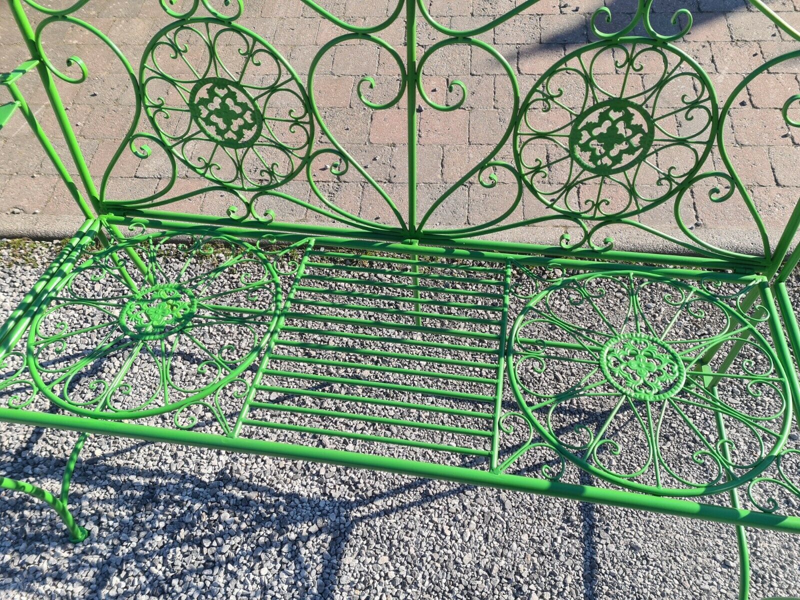 Banc de jardin en fer