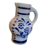 Blue pitcher