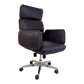 Chaise de bureau en cuir Otto Zapf pour Topstar