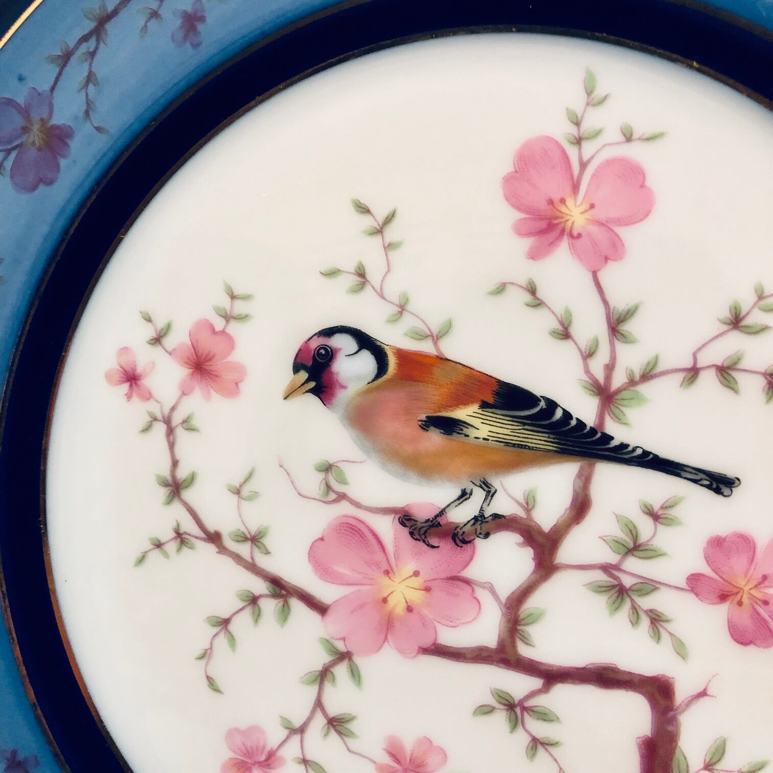 Limoges Chardonneret Plate