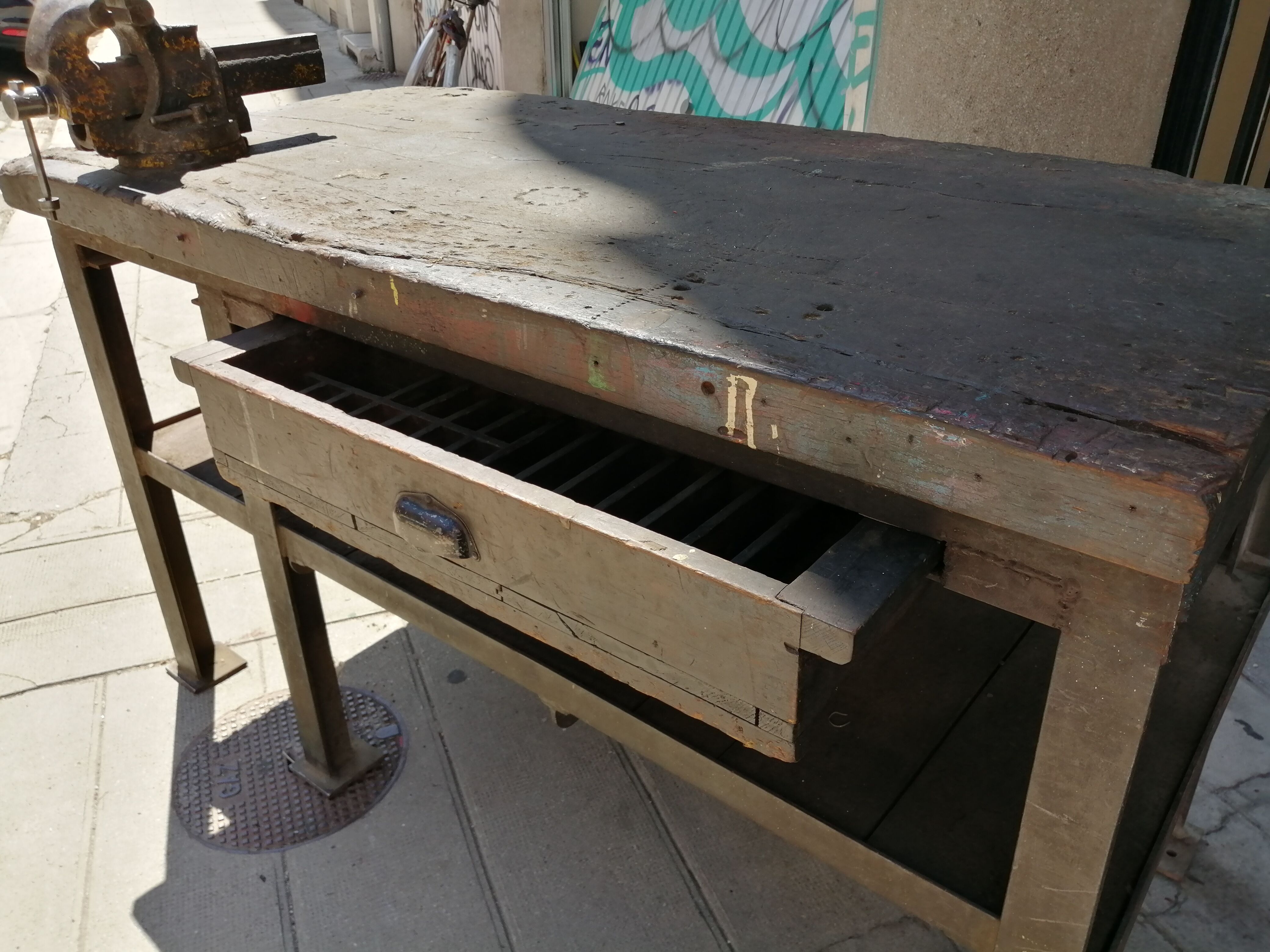 Industrial workbench in the 1960s