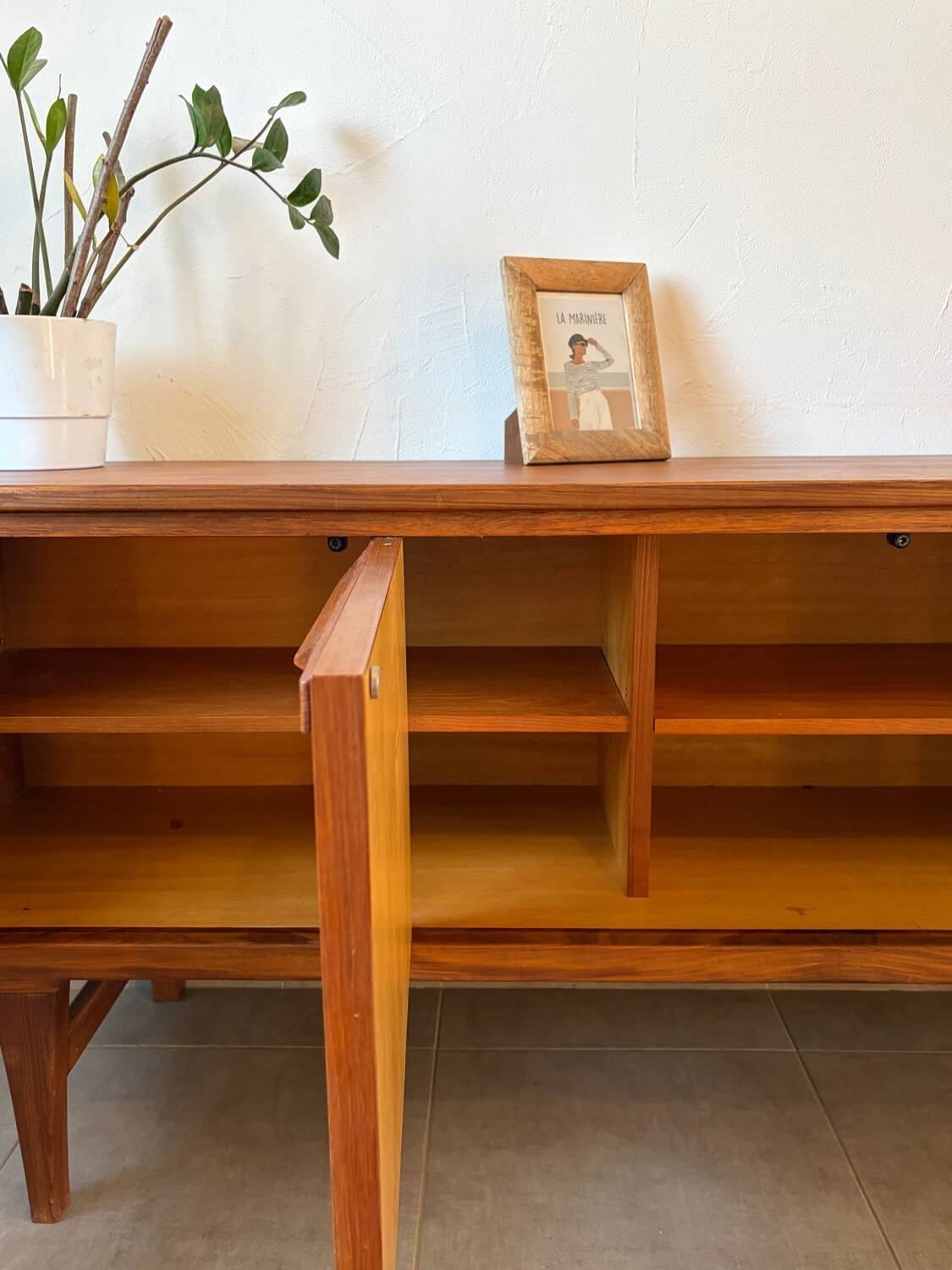 Vintage Scandinavian teak sideboard