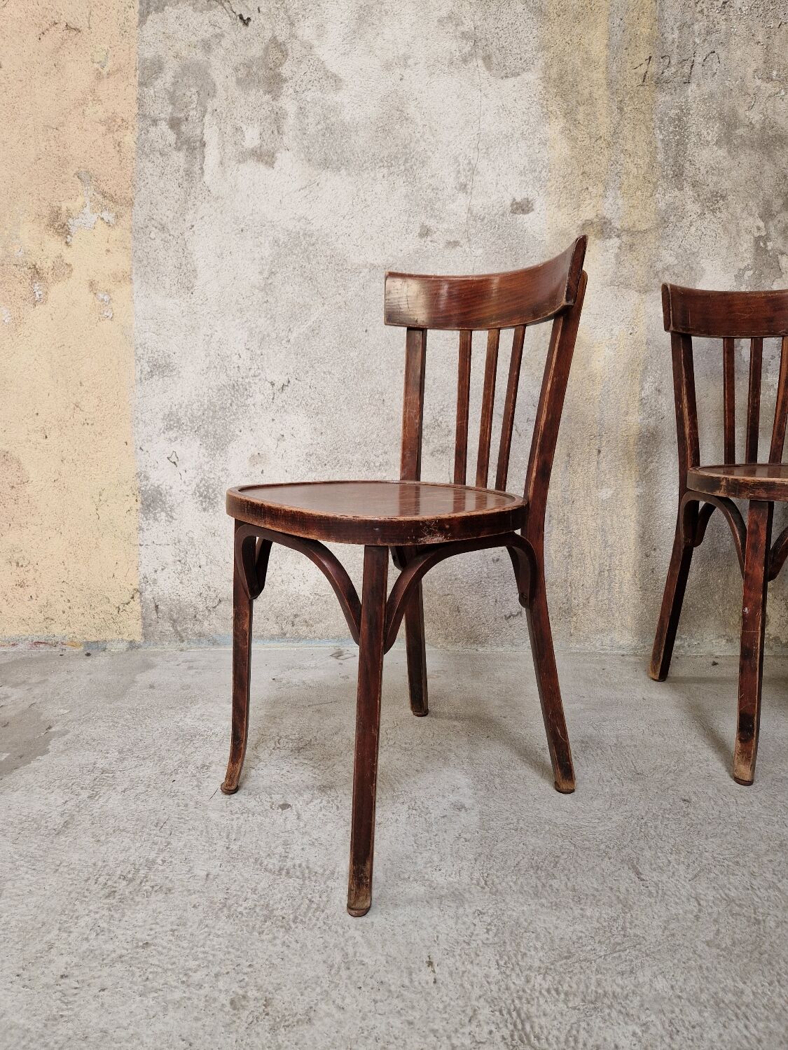 9 Baumann bistro chairs