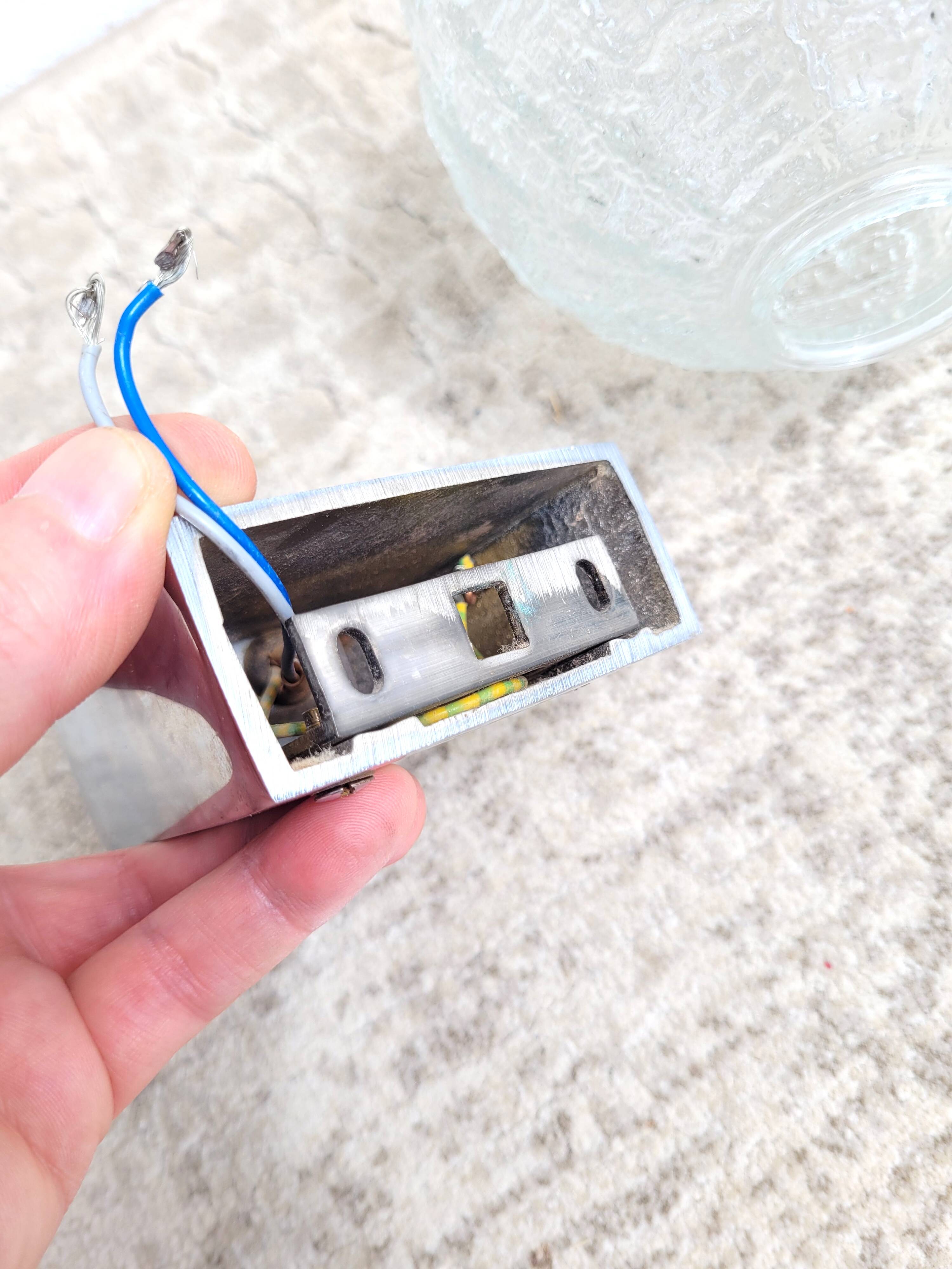 Pair wall lamps Keuco 1980