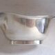 Sauciere art deco en métal argente orfè christofle