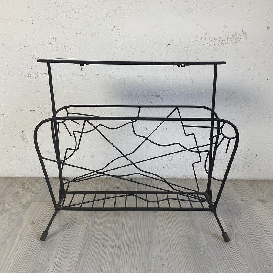 Vintage magazine rack 1960