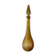 Carafe Empoli amber relief diamond tips