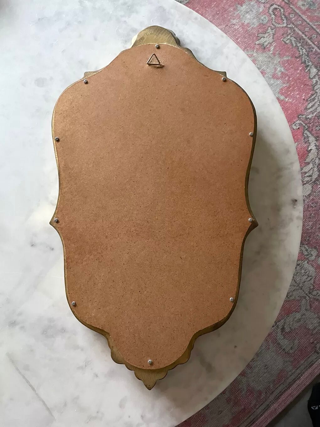 Vintage golden mirror