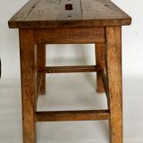 Massive wooden stool