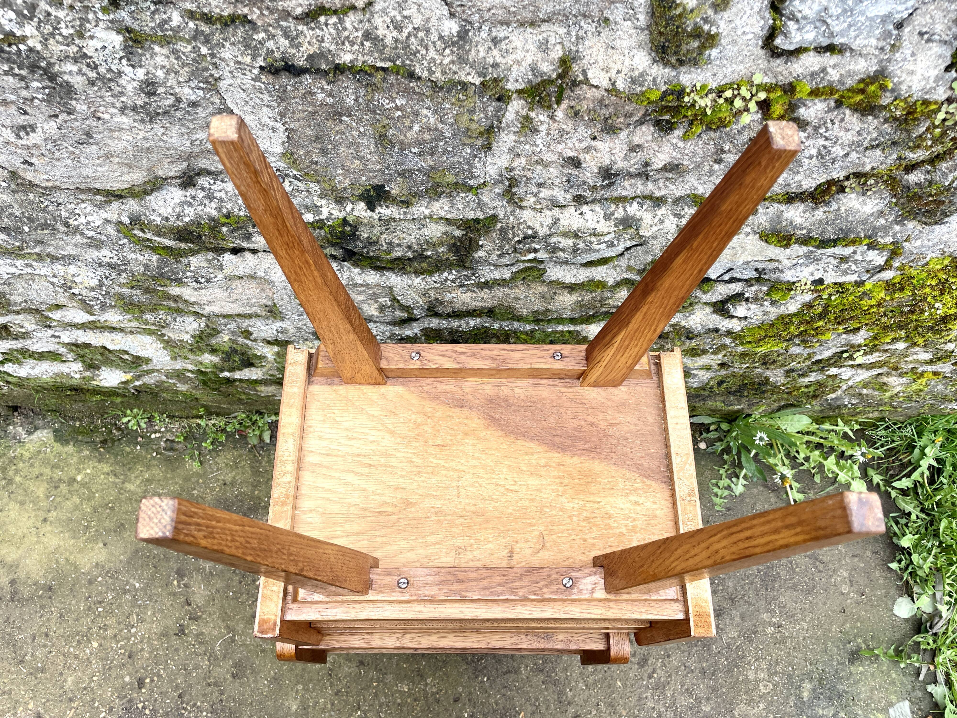 Pair of Scandinavian bedside tables