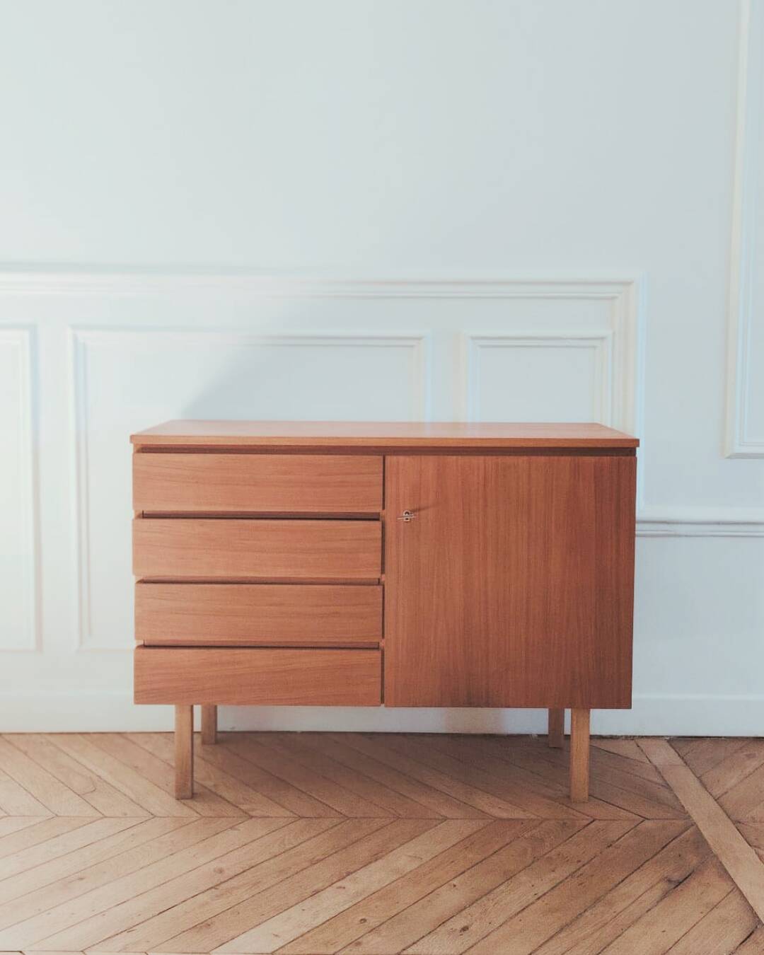 Buffet/enfilade Hölzle modernist vintage renovated, 1950s-60s