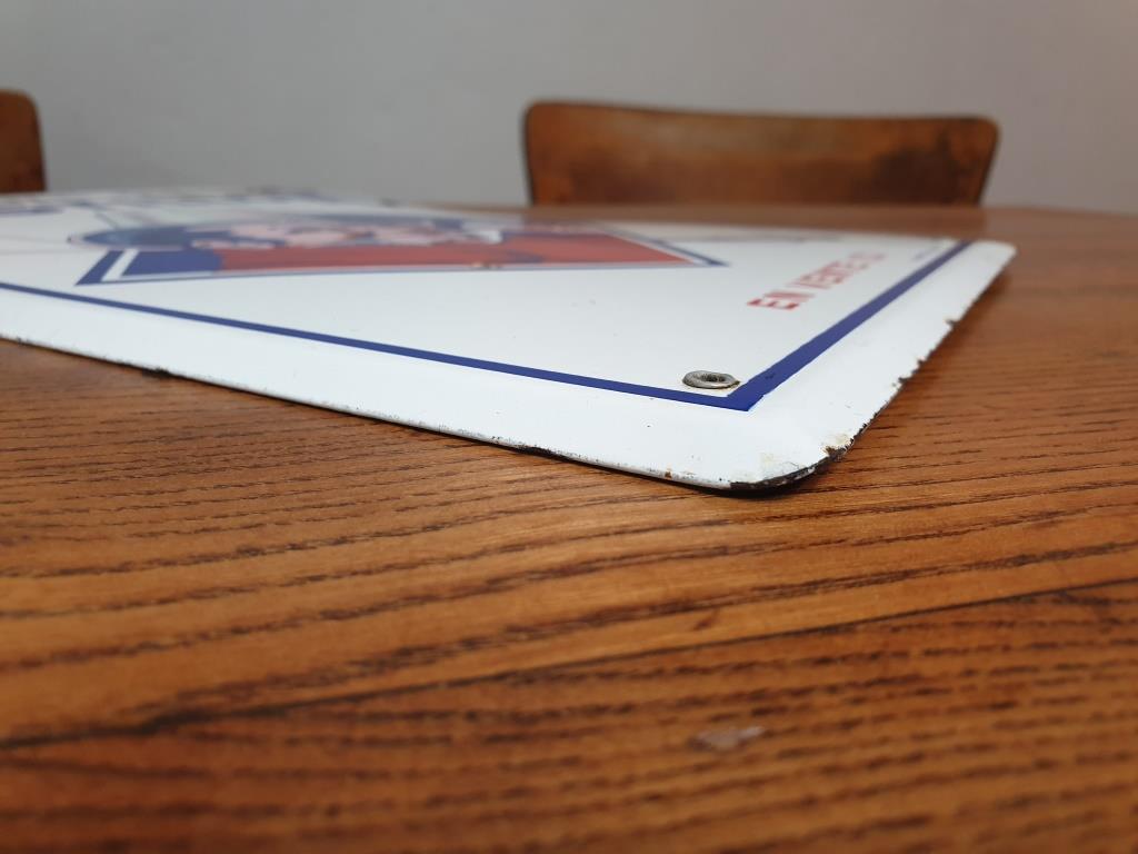 Enamelled plate wines of postillon