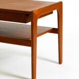 Danish mid-century teak side table with drawer by Salin Nyborg, circa 1960s