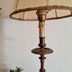 Antique brass lamp