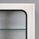Iron and glass medicine cabinet, 1970s