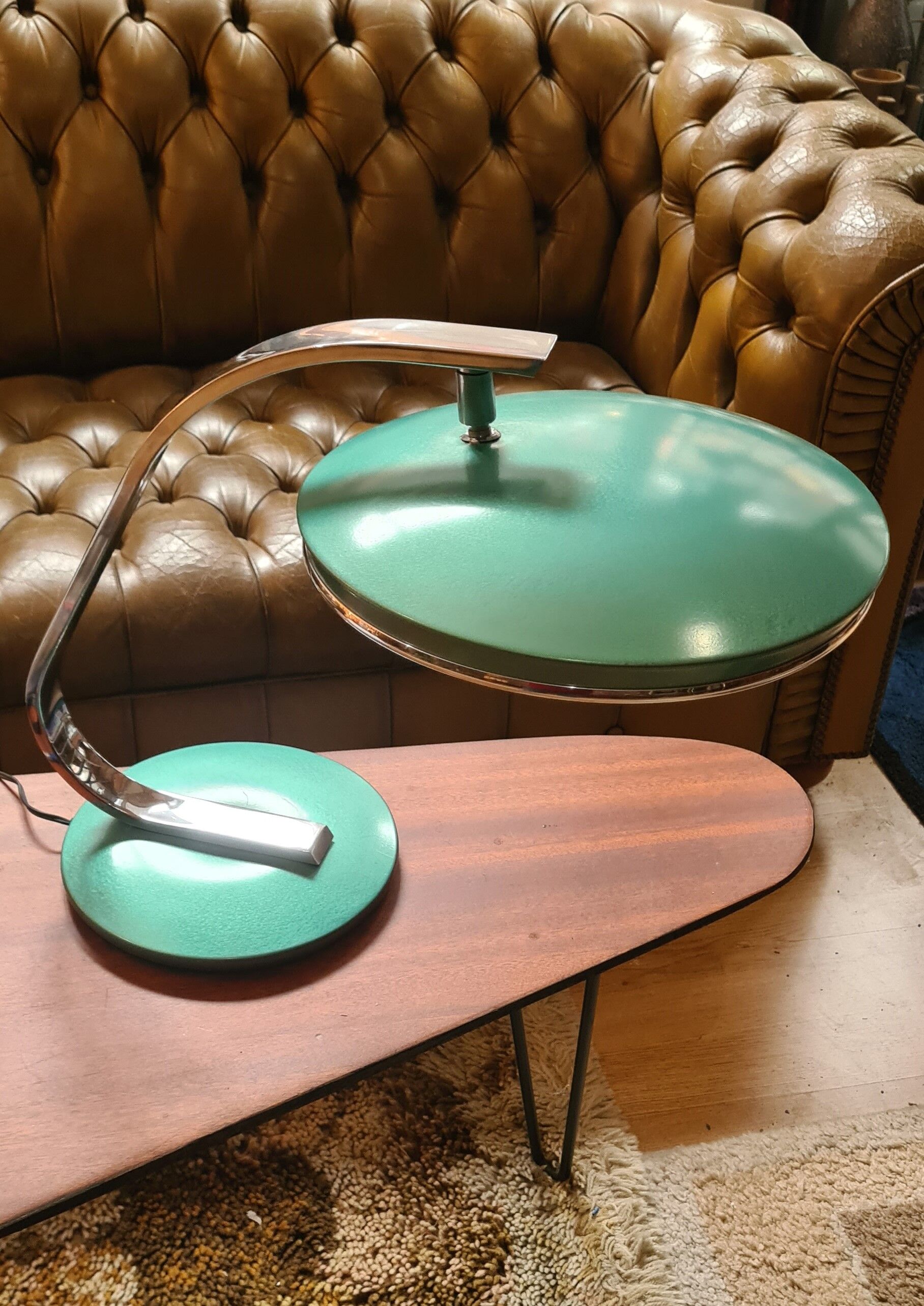 520 Desk Lamp by Fase Madrid, 1960s