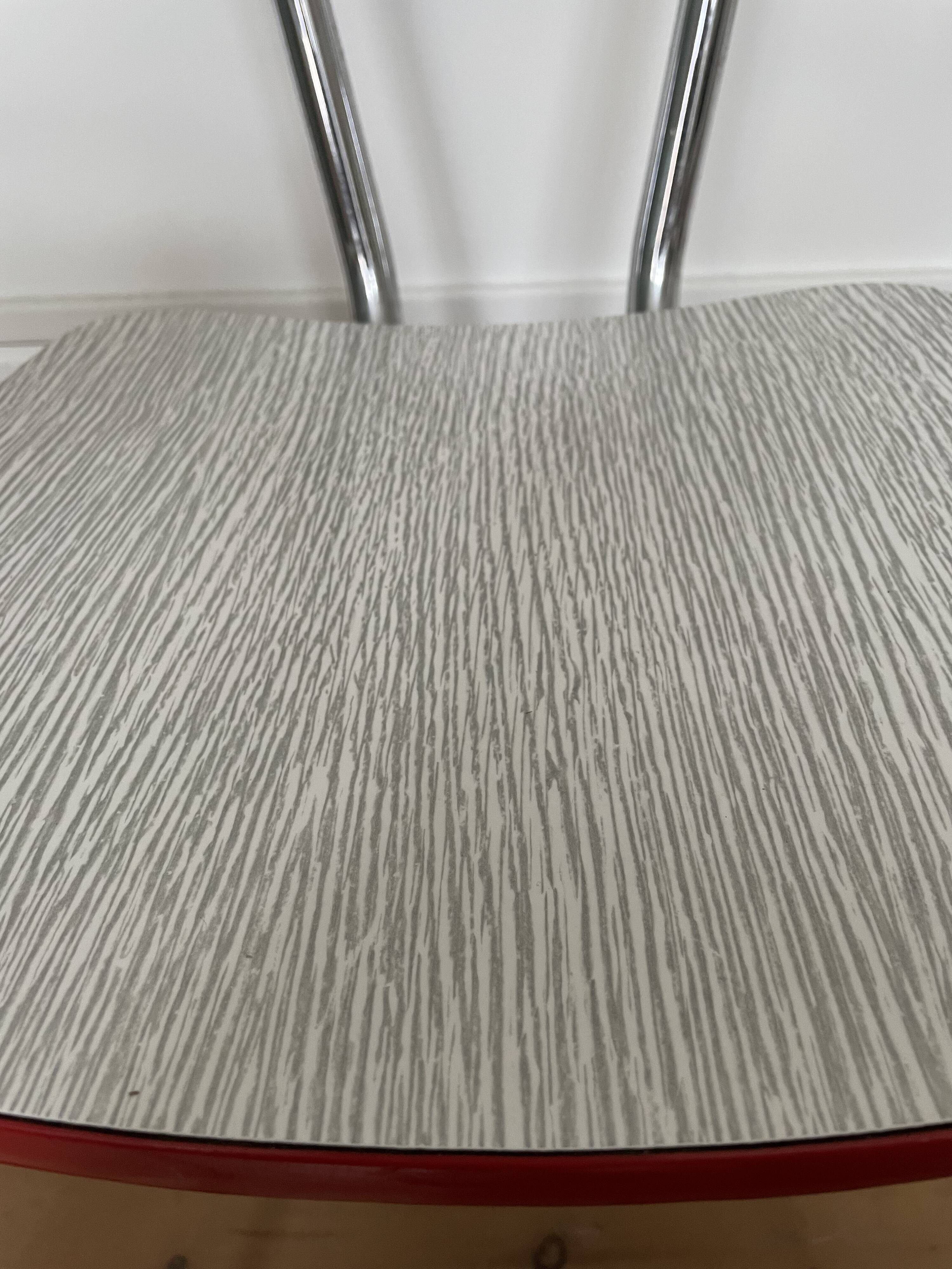 Set of 3 60s Formica chairs