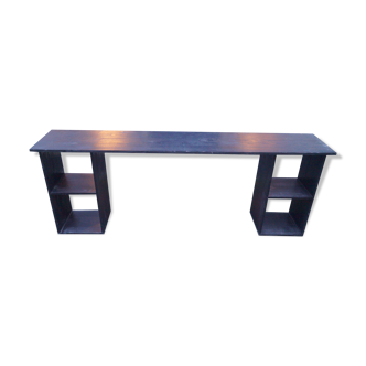 Modernist solid wood console