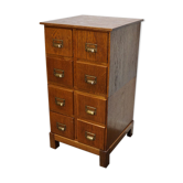 Vintage apothecary furniture in oak, Germany, 1940s