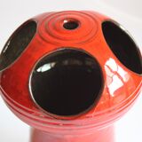 Emiel Laskaris ceramic space age vase Belgium 1960s
