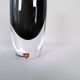 Set of 2 Mid-Century Modern vases by Nils Landberg, Orrefors, circa 1950, Sweden.