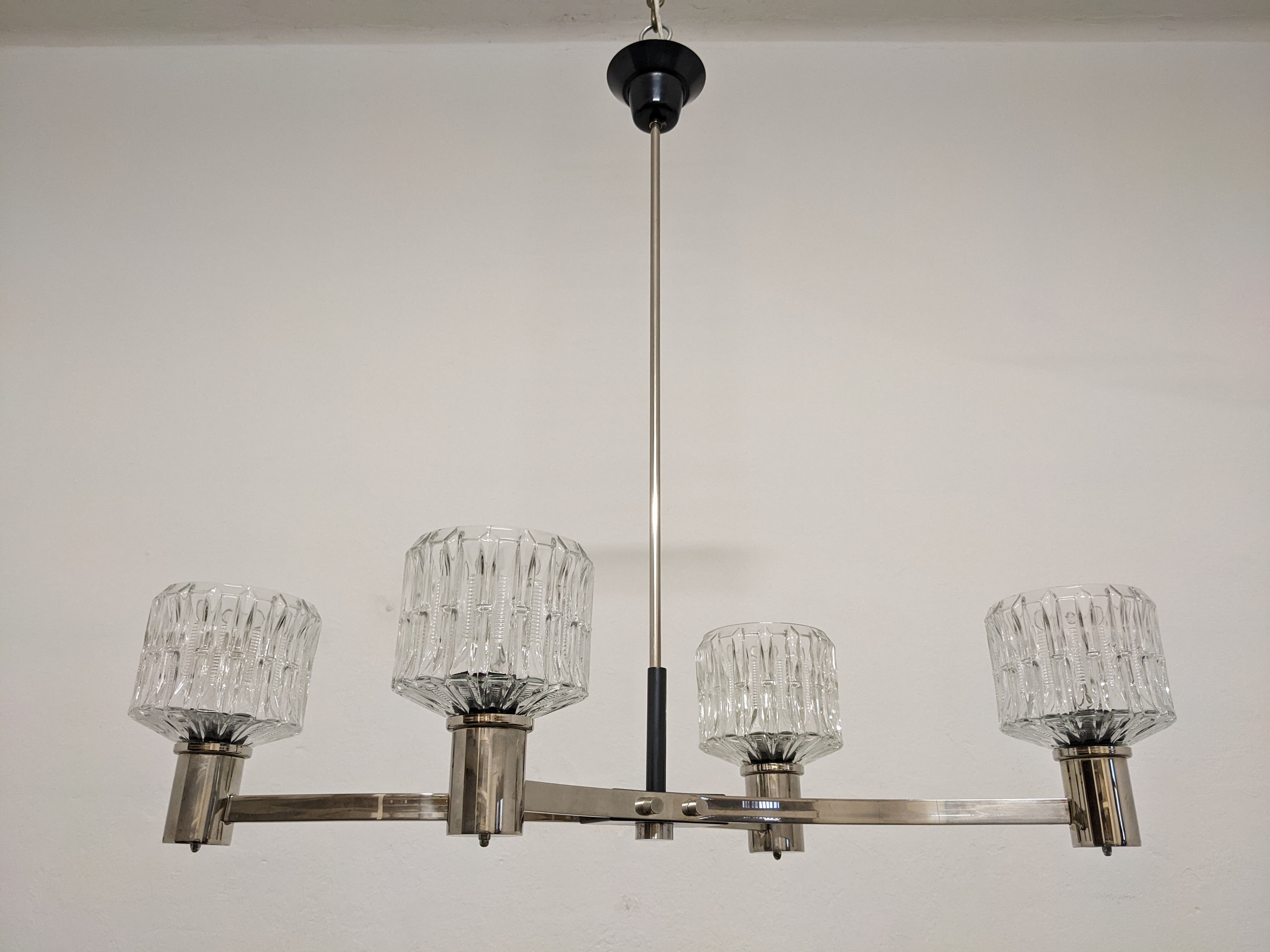 Murano glass chandelier from the 60s/70s