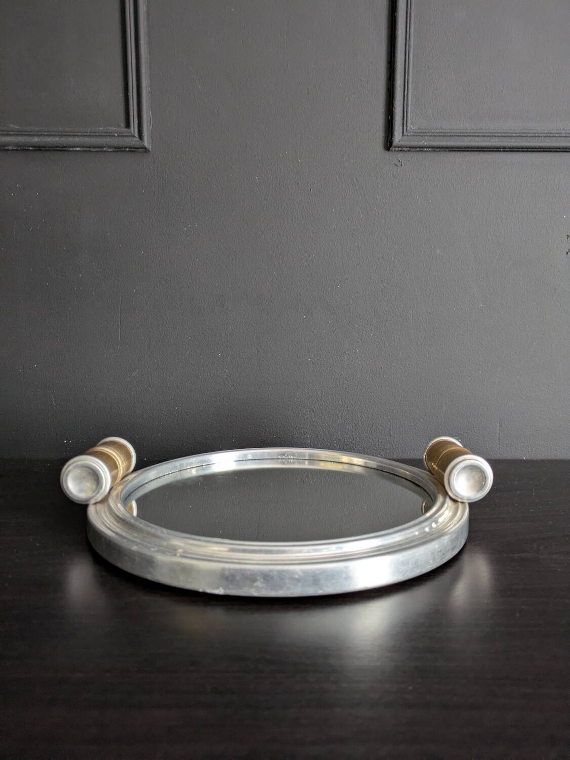 Art Deco mirrored tray