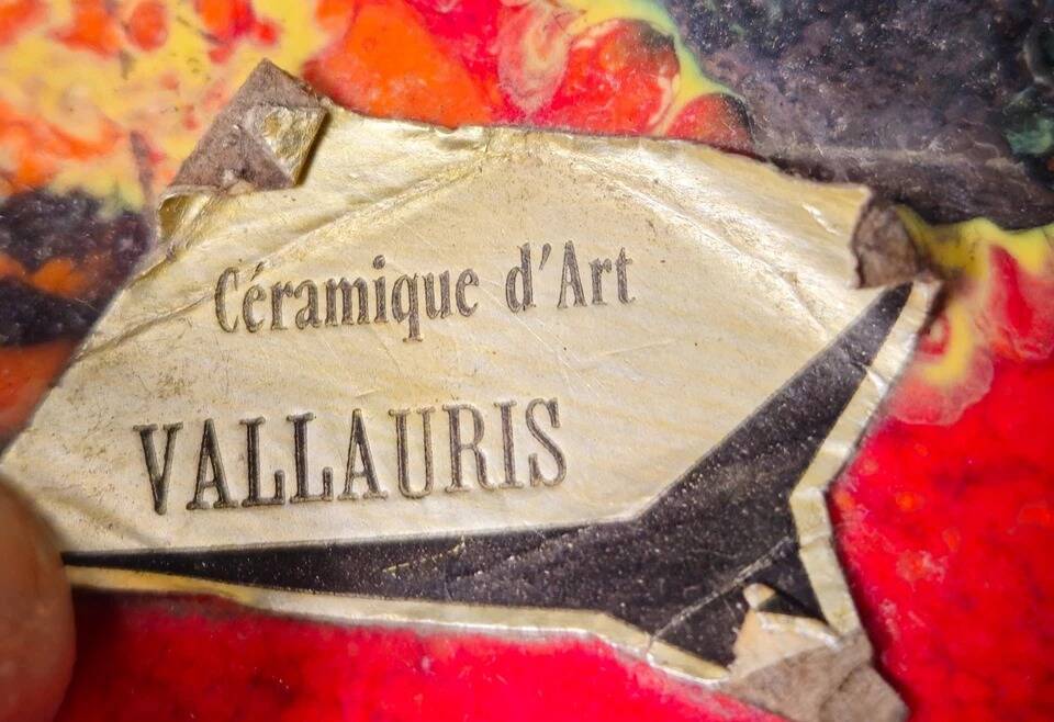 Large Vase Vallauris – Art Ceramics – Work from the 50s/60s