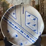 Artisanal stoneware dish